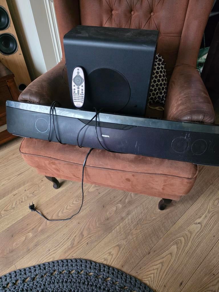 Philips HTS7140 SoundBar Home Cinema Systeem met Blu-ray, Ophalen of Verzenden