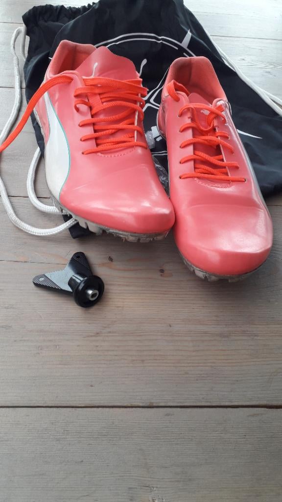 Hardloopspikes maat 40, Sport en Fitness, Loopsport en Atletiek, Gebruikt, Spikes, Hardlopen, Ophalen