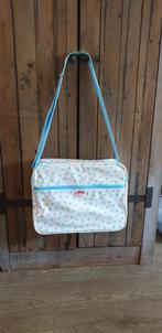 Kitsch Kitchen A4 Tas - Wit met Blauwe Stippen, Ophalen of Verzenden, Gebruikt, Wit, Overige typen