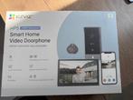 EZVIZ HP5 video deurbel met scherm – compleet – als nieuw, Ophalen, Ingebouwde camera, Zo goed als nieuw, Bedraad