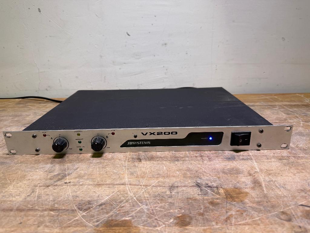 JB Systems VX200 Versterker amplifier, Ophalen of Verzenden, Gebruikt, Minder dan 500 watt, P.A.