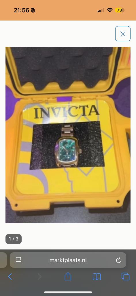 Invicta, Ophalen of Verzenden, Zo goed als nieuw