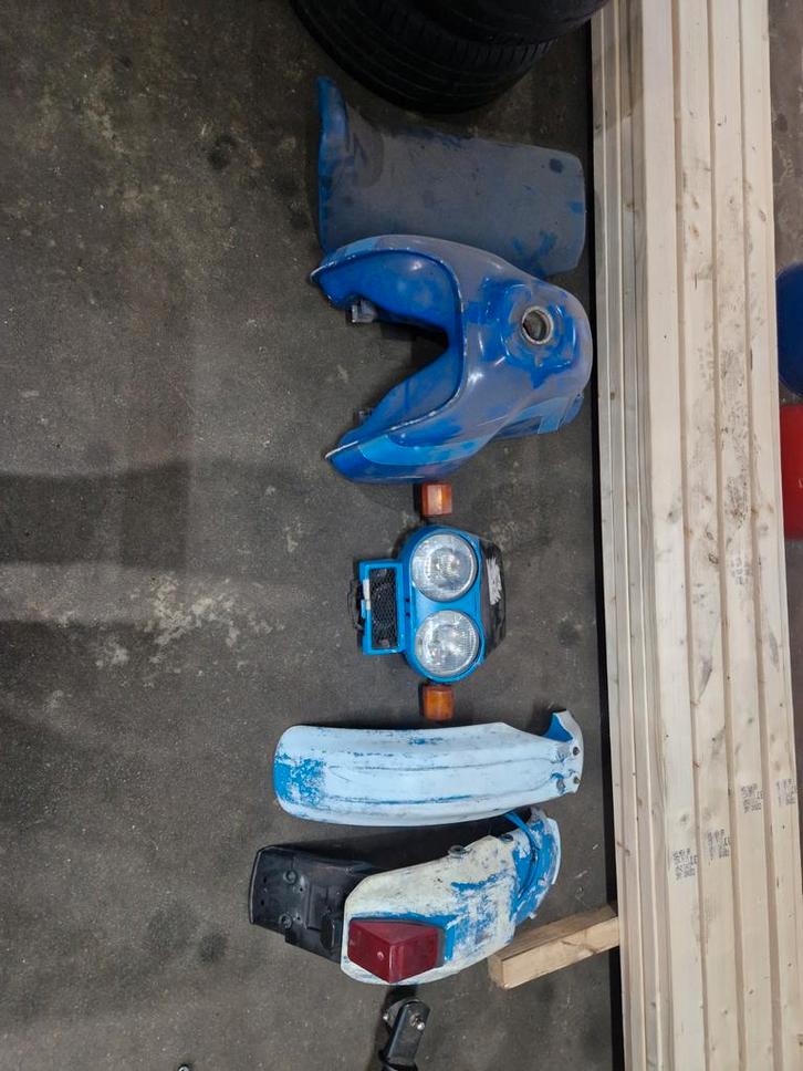 Honda Xl 600lm complete set tank, koplamp, spatborden, zadel, Motoren, Onderdelen | Honda, Gebruikt, Ophalen