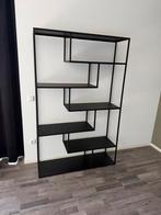 Zwarte Vakkenkast - Strak Design, Ophalen, Met plank(en), Gebruikt, 200 cm of meer