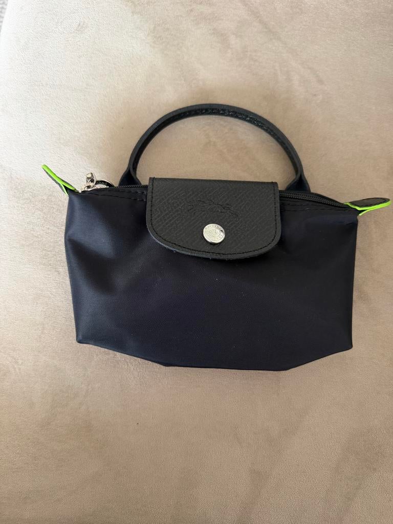 Longchamp Le Pliage mini handtasje zwart, Sieraden, Tassen en Uiterlijk, Tassen | Damestassen, Ophalen of Verzenden, Gebruikt