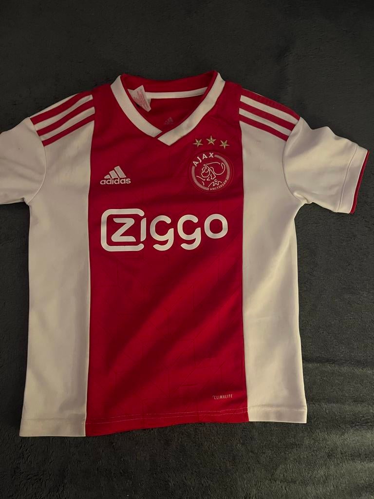 Ajax shirt kindermaat S, Sport en Fitness, Voetbal, Maat S, Ophalen of Verzenden, Gebruikt, Shirt