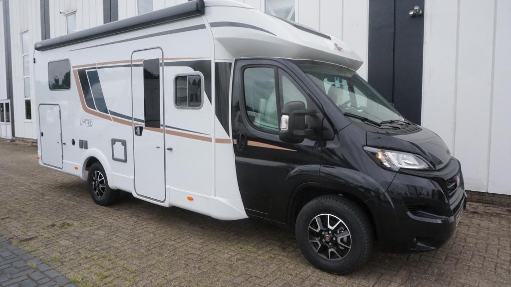 Bürstner Limited T 726 G 10''/HEFBED/3.650kg, Caravans en Kamperen, Ringverwarming, Fiat, Koelkast, Bedrijf