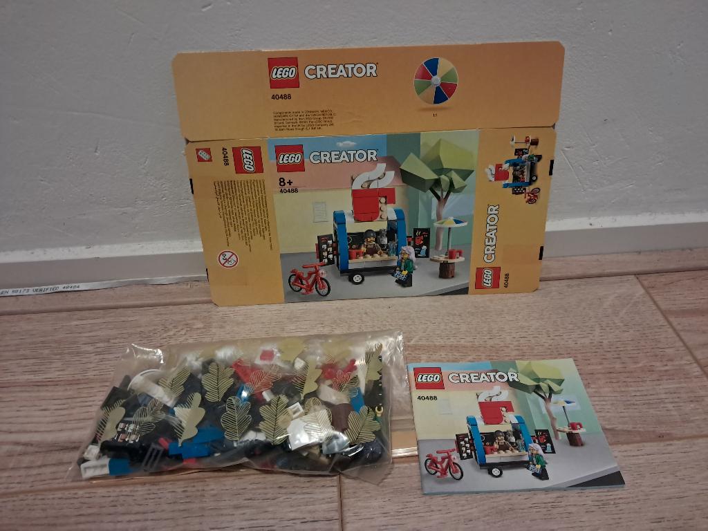 Lego 40488 - Koffie kar (Coffee Cart), City, Lego, Ophalen of Verzenden, Zo goed als nieuw