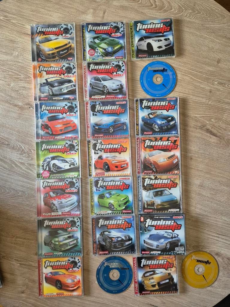 Grote collectie cd's tuning beats/Explosive car tuning., Ophalen, Zo goed als nieuw