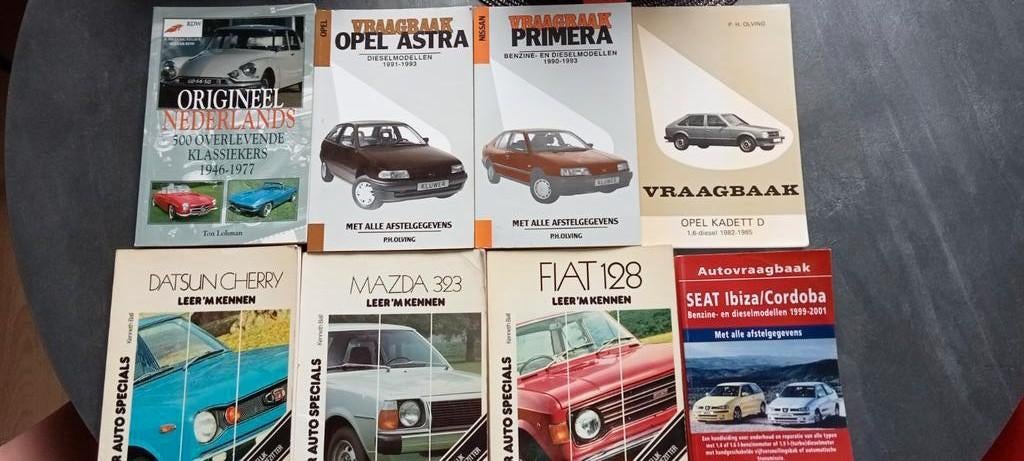 Vraagbaak Autoliefhebbers: Leer ze kennen - 8 boeken, Ophalen of Verzenden, Gelezen