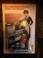 Emaille reclamebord Siemens, Ophalen of Verzenden