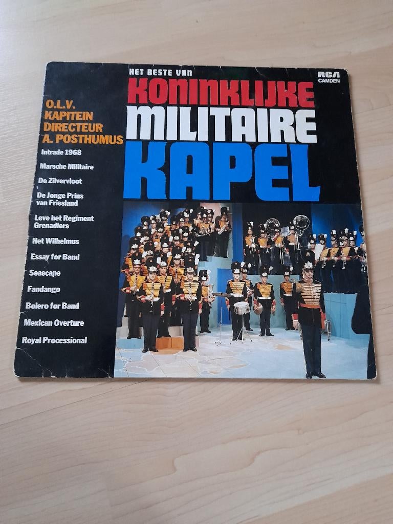 LP HET BESTE VAN MILITAIRE KAPEL, Ophalen of Verzenden, Gebruikt, 12 inch