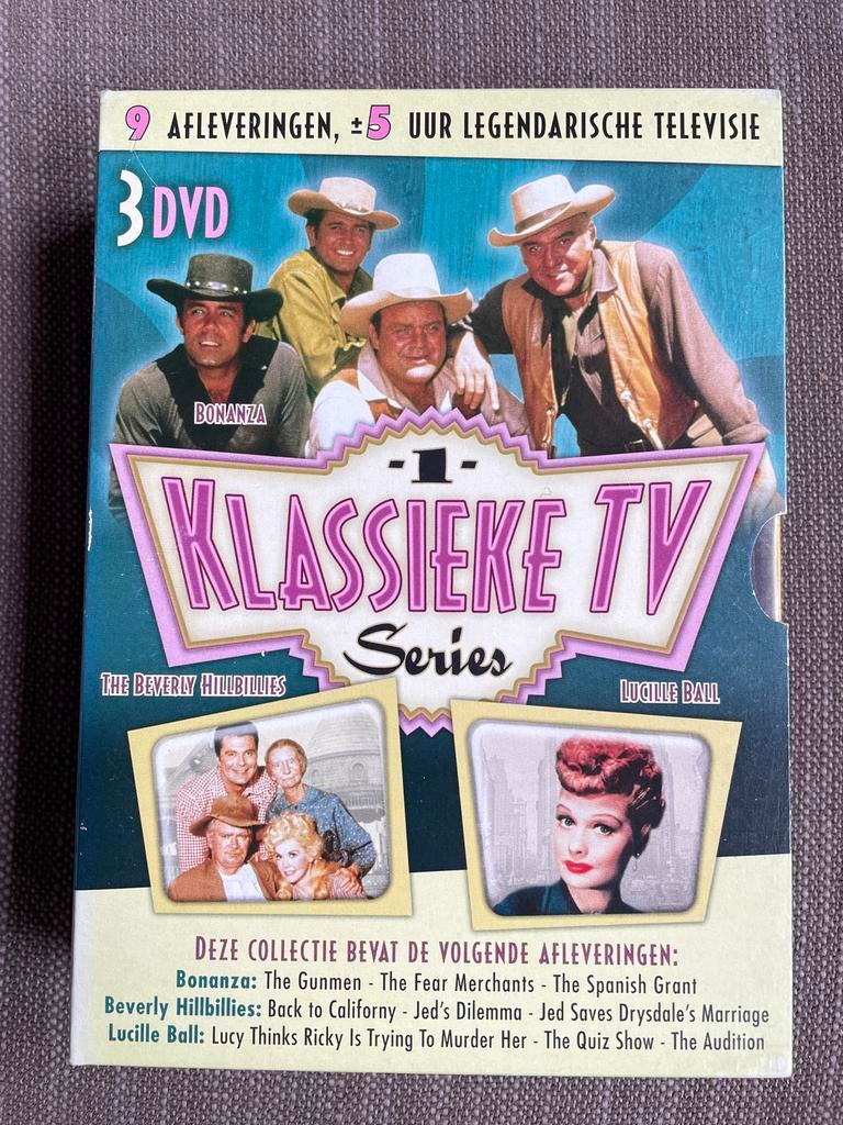 Klassieke TV Series: Bonanza, Beverly Hillbillies, Lucille B, Alle leeftijden, Boxset, Ophalen of Verzenden, Zo goed als nieuw