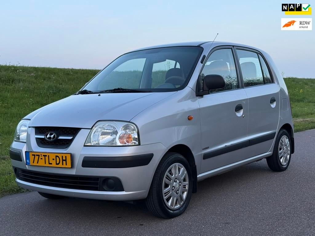 Hyundai Atos 1.1i Active First Edition | Nieuwe APK, Auto's, Hyundai, Voorwielaandrijving, Stof, 4 cilinders, Metallic lak