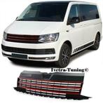 Embleemloze Grill Volkswagen Transporter T6 [Zwart-Rood], Ophalen of Verzenden, Ivetra-Tuning NL, Info@ivetra-tuning.nl  |   www.ivetra-tuning.nl