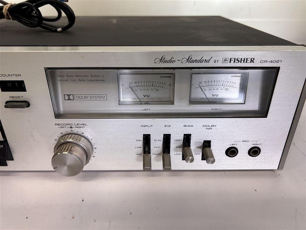 A7322. Fisher cassettedeck, CR-4021, Ophalen of Verzenden, Overige merken