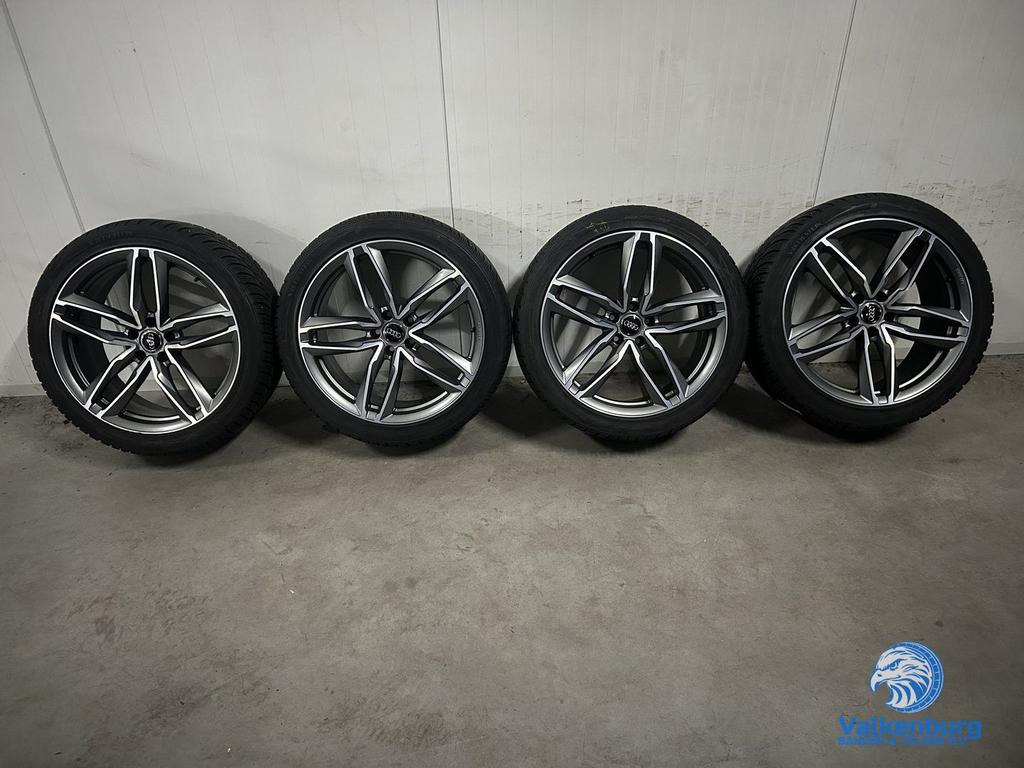 7mm! Audi A6 RS6 look Q3 20 inch zwarte GMP Atom velgen 5x11, Gebruikt, 255 mm, -, -