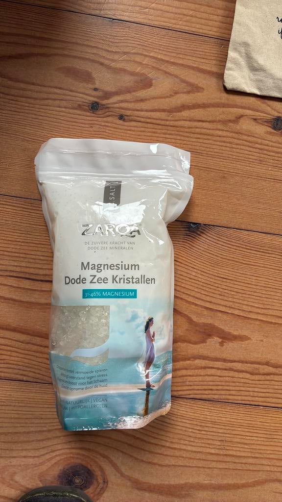 Badzout magnesium herstel spieren, Ophalen of Verzenden, Nieuw, Badproduct