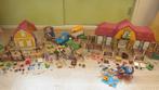 super grote set playmobil manege 5220 t/m 5229, Ophalen of Verzenden, Gebruikt