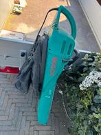Bosch Bladblazer en Bladzuiger - Elektrisch met Opvangzak, Tuin en Terras, Ophalen, Gebruikt, Handgedragen, Met opvangzak