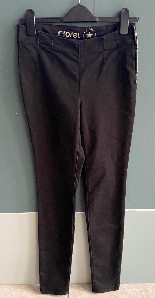 Zwarte Corel broek, maat 36, Zwart, Ophalen of Verzenden, Zo goed als nieuw, Maat 36 (S)