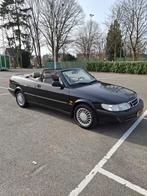Saab 900 2.3 SE Cabrio | Nette auto | APK t/m 24-07-2027, Auto's, Saab, Voorwielaandrijving, 4 cilinders, 4 stoelen, Zwart