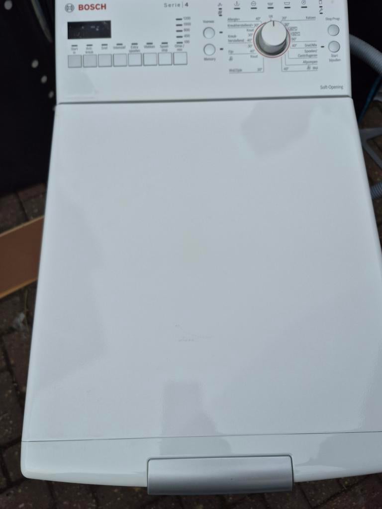 Bosch wasmachine  series 4  1-5kg, 1200 tot 1600 toeren, Minder dan 85 cm, 4 tot 6 kg, Bovenlader