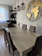 Eettafel + stoelen GRATIS AFHALEN, Huis en Inrichting, Tafels | Eettafels, Ophalen, Gebruikt, 50 tot 100 cm, 150 tot 200 cm