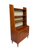 Vintage Zweeds Wandmeubel Boekenkast Jaren 60 Design, Ophalen, Gebruikt, Vintage Wandkast, Vintage Wandkast