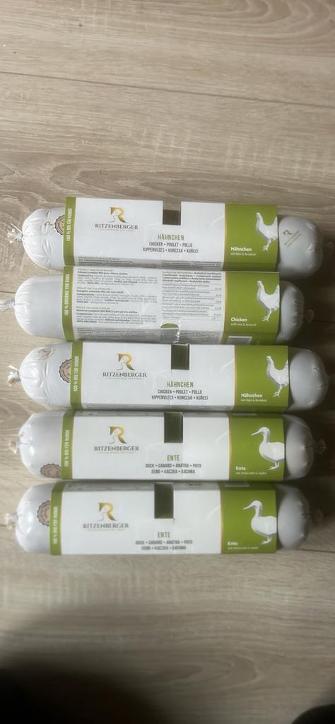 Ritzenberger biologisch honden maaltijd, Dieren en Toebehoren, Dierenvoeding, Ophalen of Verzenden, Hond