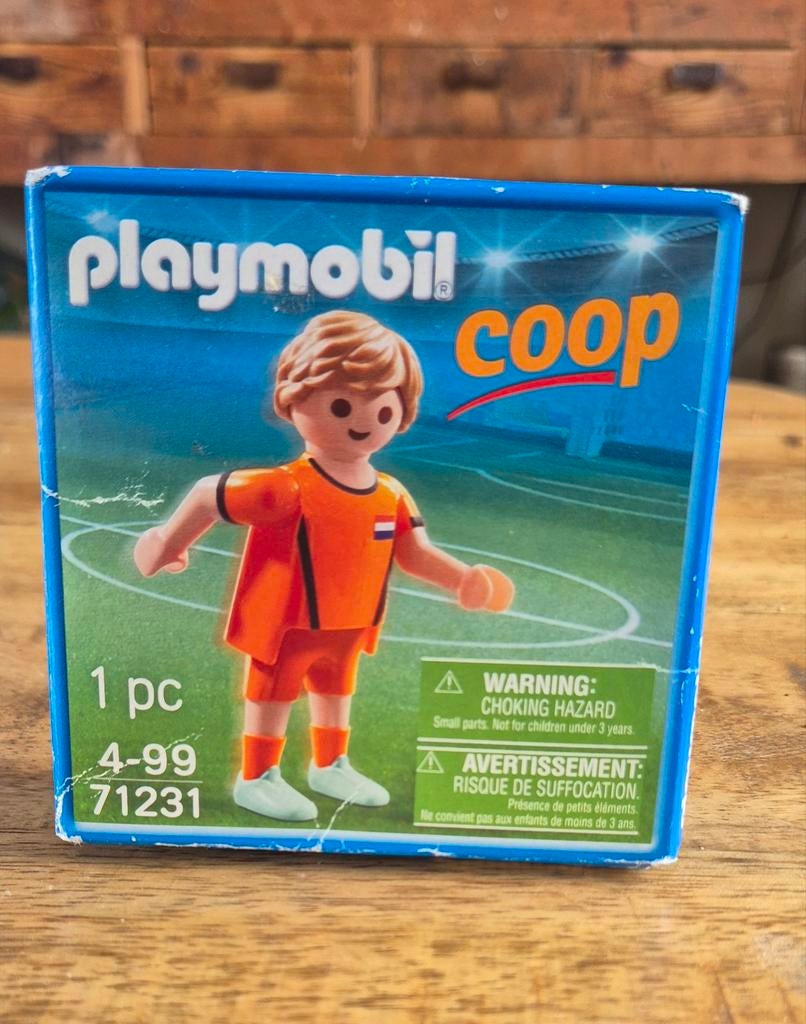 Playmobil 71231 Voetbal Nederland ovp, Ophalen of Verzenden, Nieuw