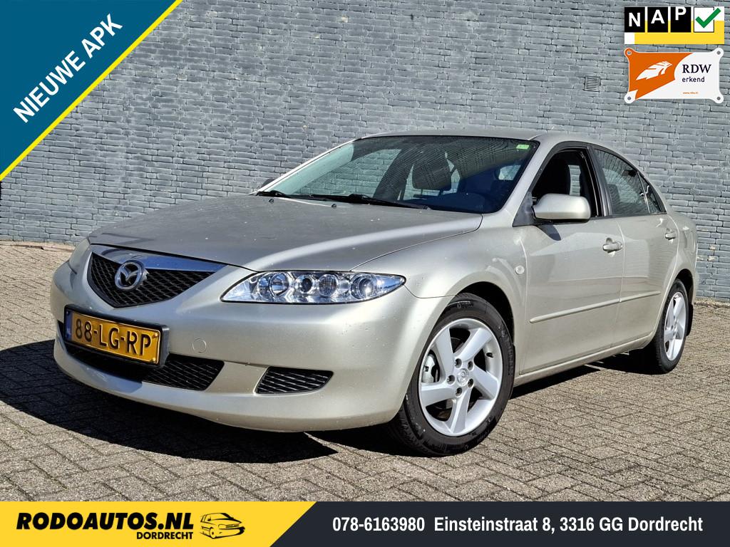 Mazda 6 Sport 1.8i Exclusive Airco Nieuwe APK ✅ (bj 2003), Auto's, Mazda, 13 km/l, Stof, Gebruikt, 4 cilinders