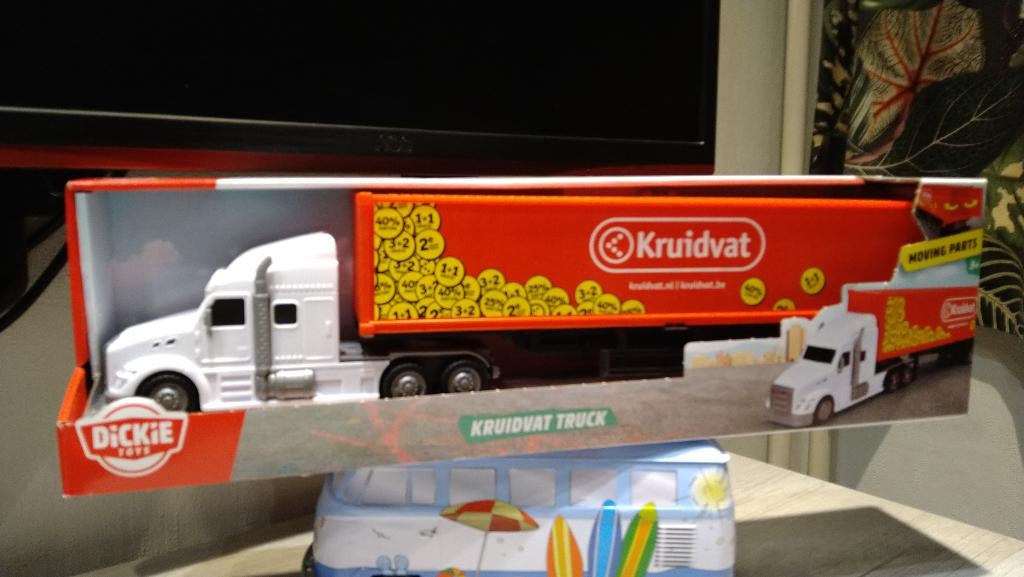 Dickie Toys Kruidvat truck Mack Freightliner met oplegger, Kinderen en Baby's, Speelgoed | Speelgoedvoertuigen, Nieuw, Ophalen of Verzenden