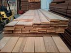 Partij 60 stuks hardhout schutting planken 335 cm bezorgen m, Ophalen, Nieuw, A, Hout