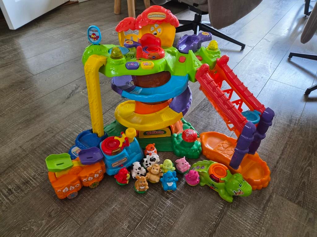VTech Toet Toet Auto's en Zoef Zoef Dieren Speelset, Ophalen, Gebruikt, Jongen of Meisje