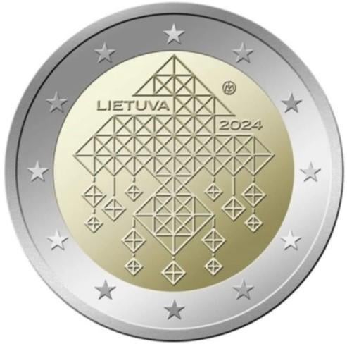 LITOUWEN ALLE JAREN SPECIALE 2 EURO MUNTEN BIJ JOHN, Verzenden, Overige landen, 2 euro, Losse munt