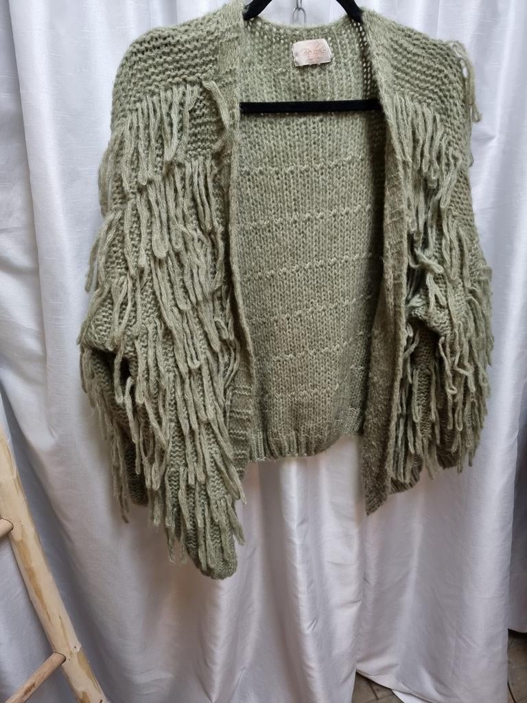 Vest, Ophalen of Verzenden, Zo goed als nieuw, Groen