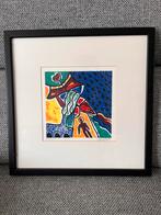 Viola Holt - Ingelijste Zeefdruk, Antiek en Kunst, Ophalen of Verzenden