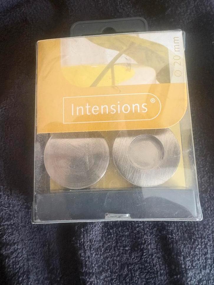 Eindknoppen/eindstukken gordijnroede Intensions 20mm, Huis en Inrichting, Stoffering | Gordijnen en Lamellen, Nieuw, Minder dan 100 cm