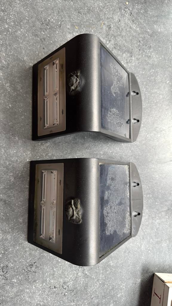 Solar lamp buitenverlichting, Ophalen, Zonne-energie, Gebruikt, Minder dan 50 watt