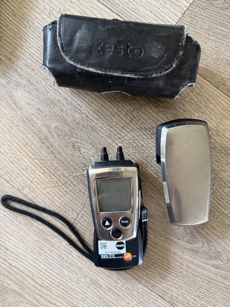 Testo 510 drukverschilmeter 0-100 mbar (incl. hoesje), Ophalen, Gebruikt, Druk