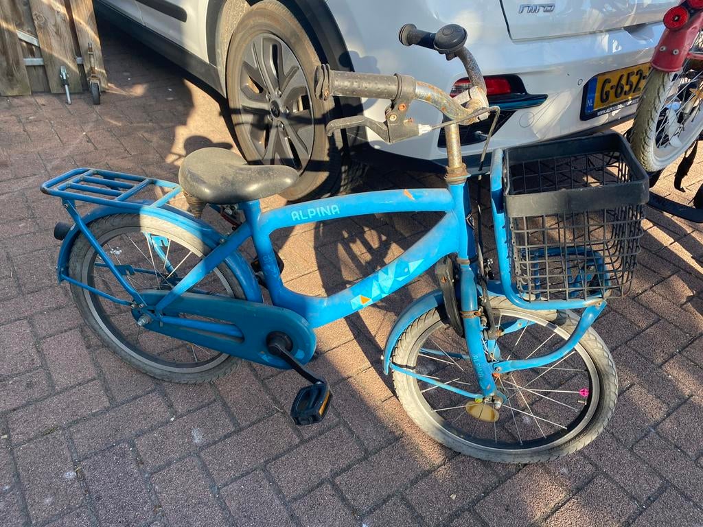 Fiets alpina, Fietsen en Brommers, Ophalen, Gebruikt, Minder dan 16 inch