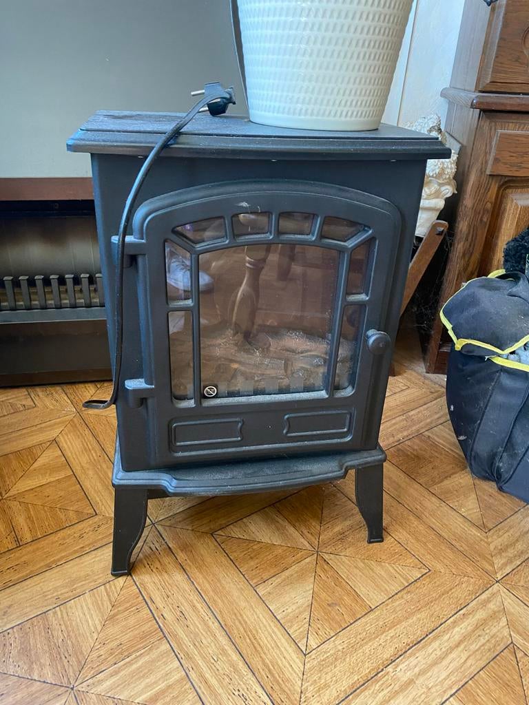 Elektrische sfeerhaard - Warmte met kleine beschadiging, Ophalen, Gebruikt, Overige soorten, Elektrisch