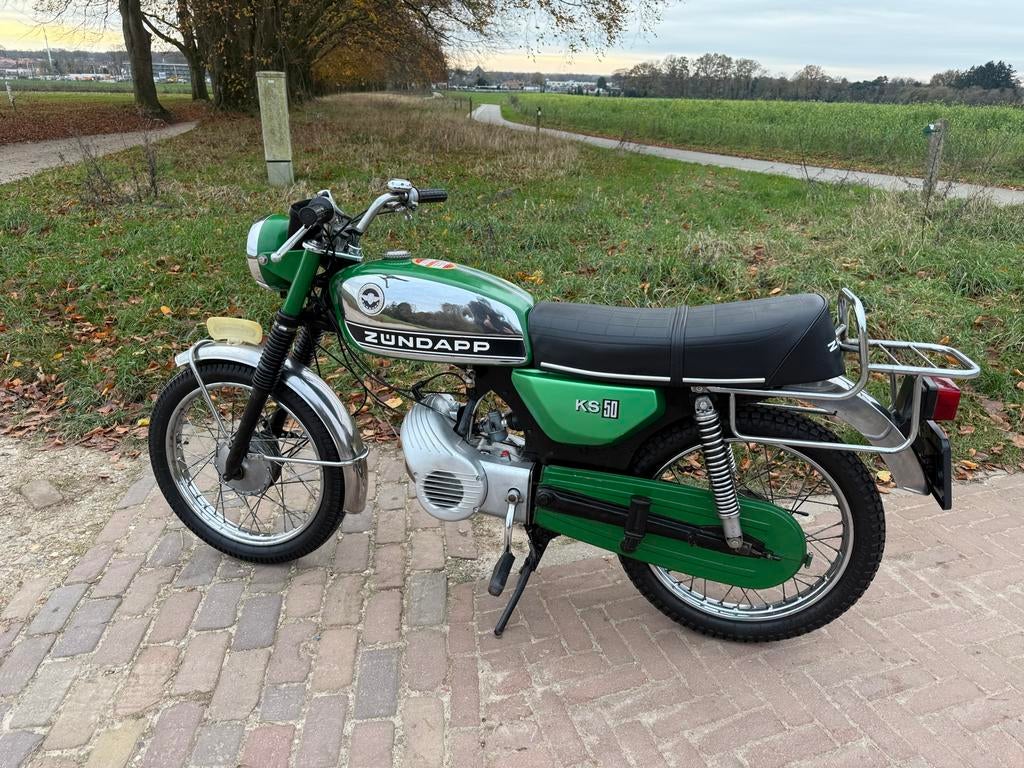Zundapp CS50 brommer met kenteken, Fietsen en Brommers, Brommers | Zundapp, Ophalen, Gebruikt, CS50