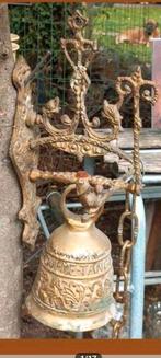 Antieke Bronzen Kloosterbel, Deurbel, Antiek en Kunst, Antiek | Koper en Brons, Ophalen of Verzenden, Brons