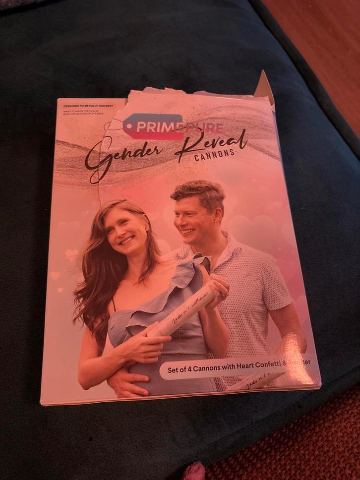 Jongen Gender Reveal Confetti Kanonnen - Nieuw in Verpakking, Kinderen en Baby's, Kraamcadeaus en Geboorteborden, Nieuw, Kraamcadeau