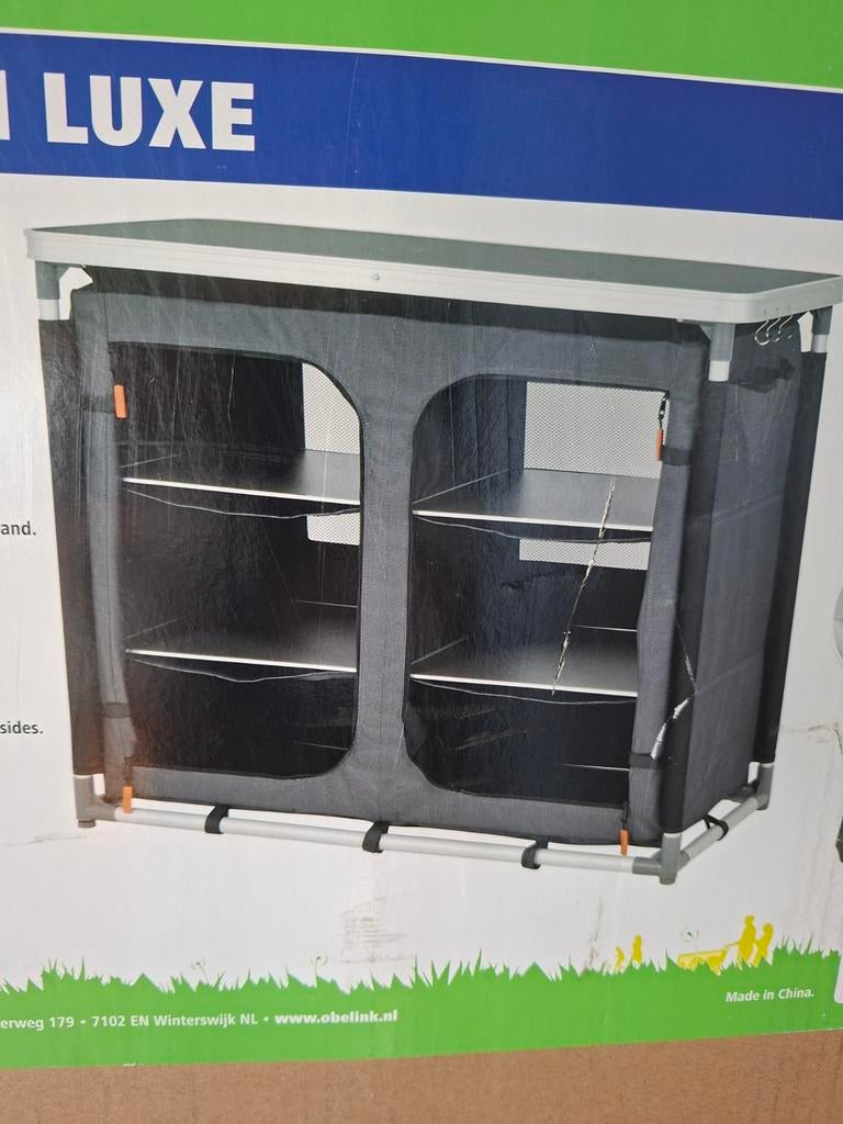 Camping kast nieuw in de doos, Caravans en Kamperen, Ophalen, Nieuw, Campingkast