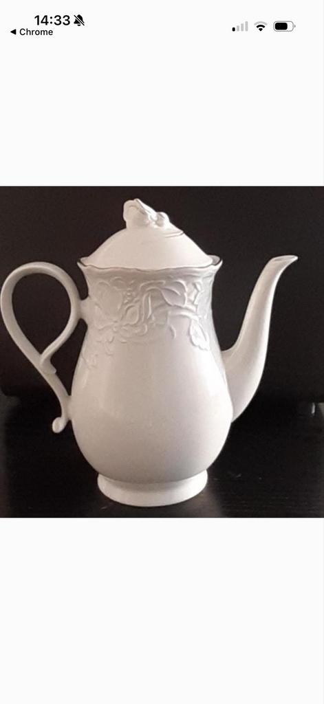 Mitterteich Princess Gold Limited Edition Theepot, Overige typen, Ophalen of Verzenden, Zo goed als nieuw, Overige stijlen