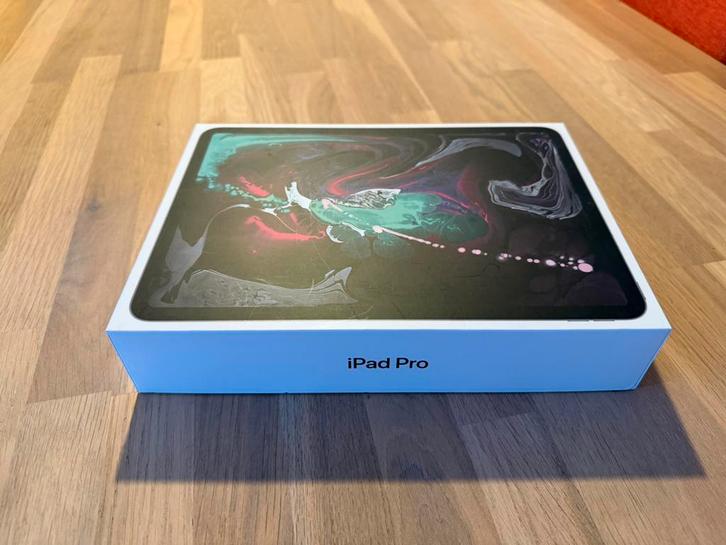 Ipad Pro 11-inch, Wi-Fi, 256GB Space Grey (2018) incl cover, Computers en Software, Apple iPads, Gebruikt, Apple iPad, Wi-Fi, 11 inch