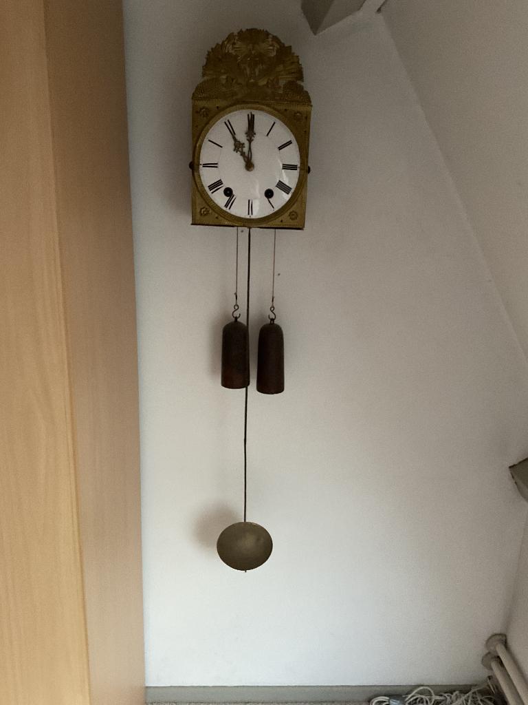 Comtoise klok, Ophalen